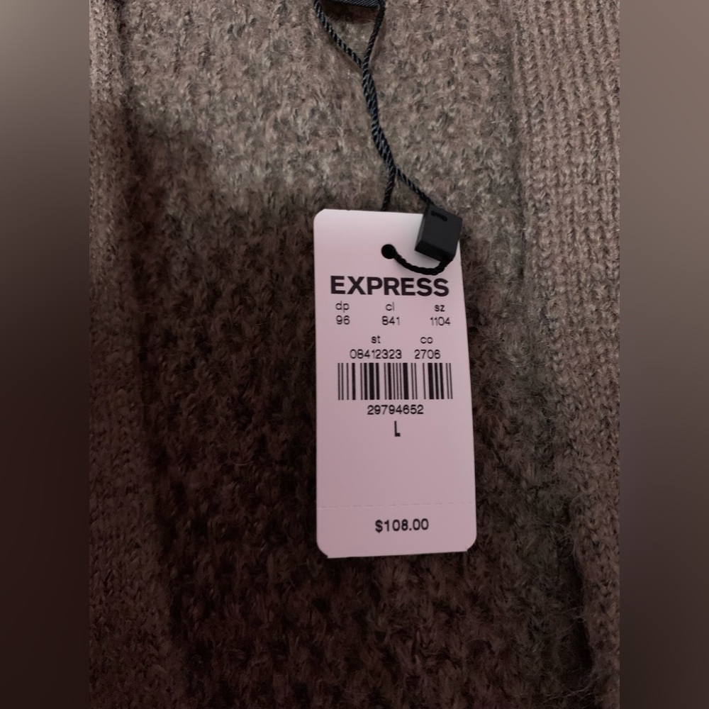 Cárdigan Express brand New ,long sweater Express cardigan - Picture 13 of 16
